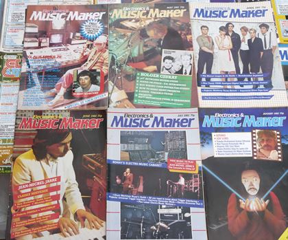 various-17x Electronics & Music Maker mags